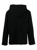Les Tien front zip-fastening hoodie