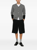 Comme Des Garçons Shirt colour-block cardigan