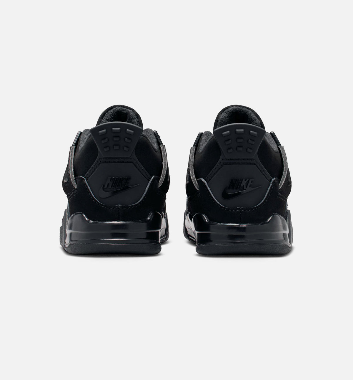 Air Jordan 4 Retro Black Cat Infant & Toddler Lifestyle Shoes - Black/Light Graphite