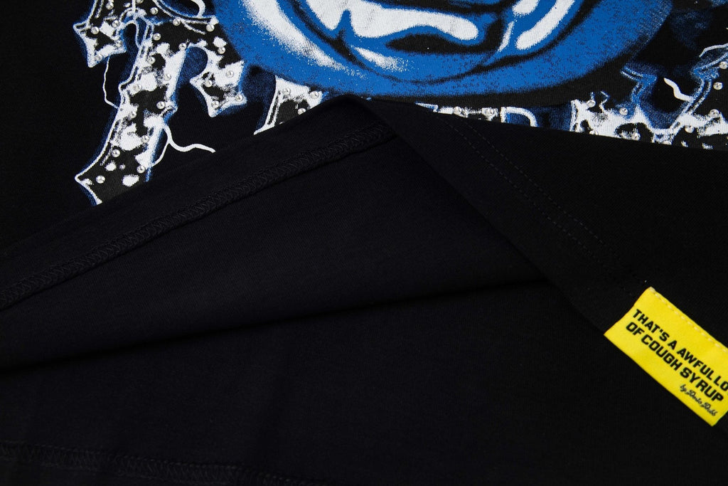 THAT'S A AWFUL LOT OF COUGH SYRUP Skull Graphic T-Shirt